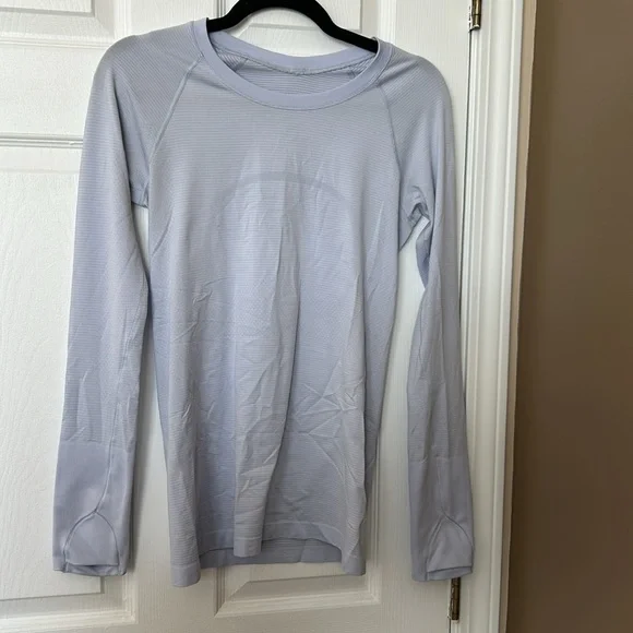 NWOT Lululemon Swiftly Tech Long Sleeve Shirt - Serene Blue - Picture 2 of 3